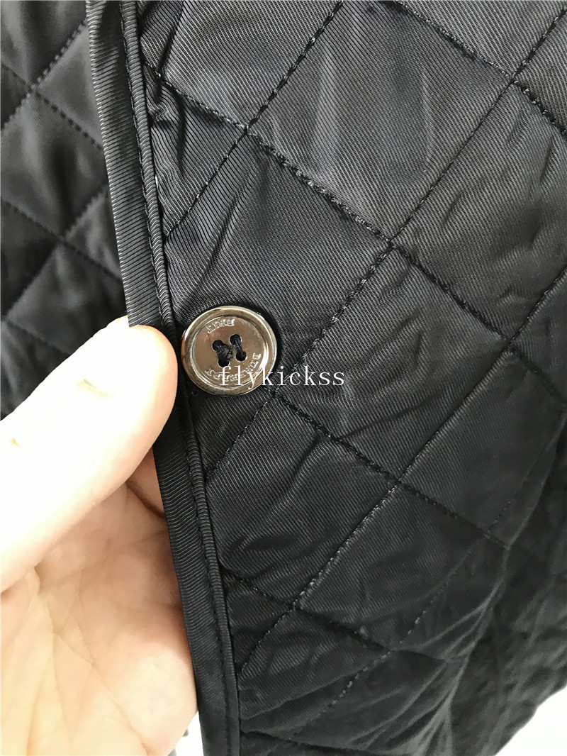 Burberry Winter Coats Women Black Ladies Jackets Overcoats